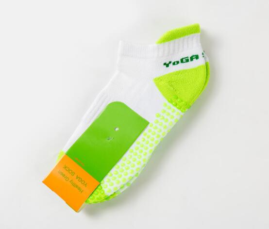 Women Fitness Professional Non-Slip Sports Socks Yoga Socks Silicone Massage Socks Cotton Pilates Socks with Grip Exercise Gym - Image 6
