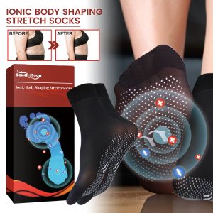Ionic Body Shaping Stretch Socks, Outdoor Sports Comfortable Breathable Non-slip Foot Care Elastic Socks