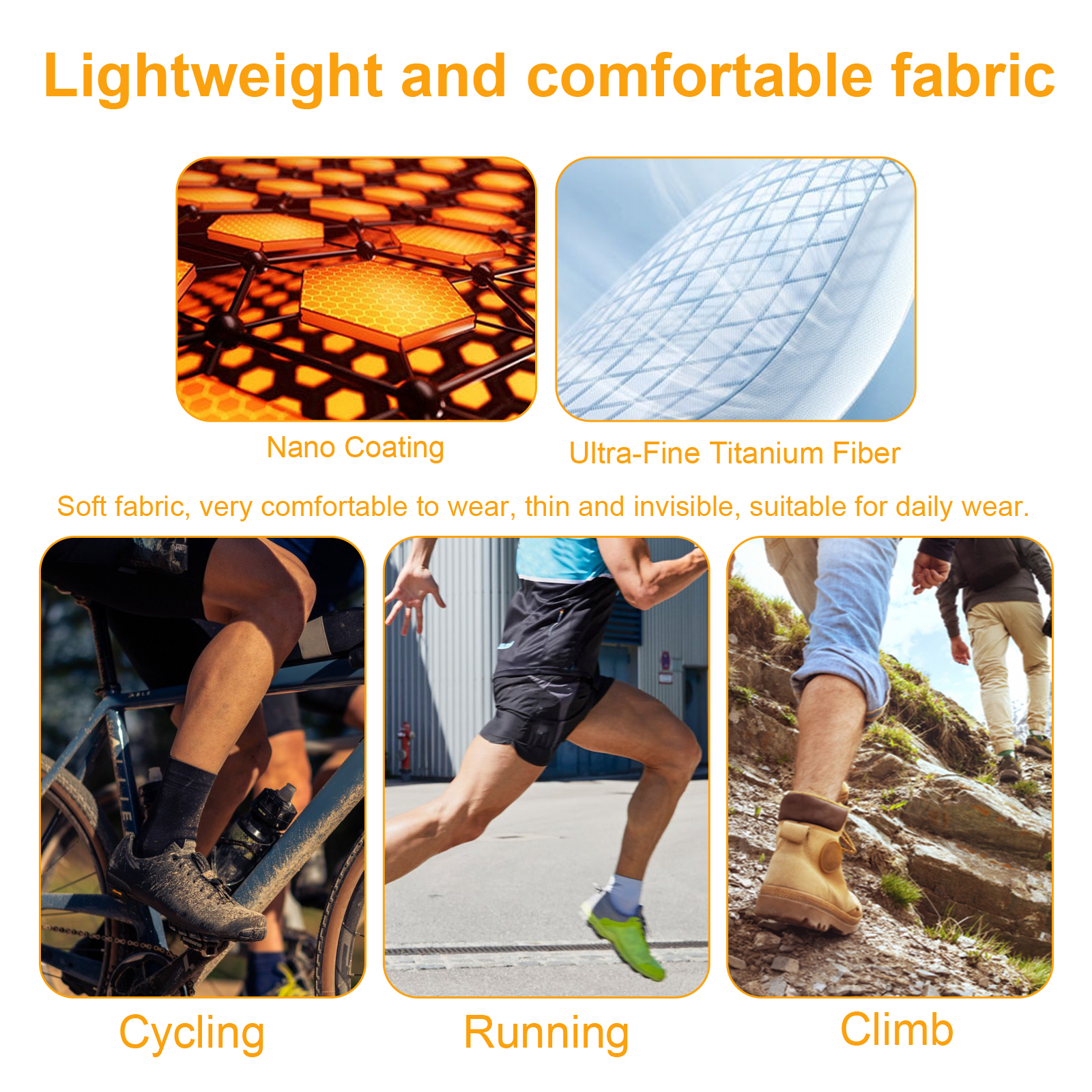 Warm Socks, Ease Leg Soreness And Discomfort Breathable Comfortable Non-Slip Foot Care Massage Socks - Image 5